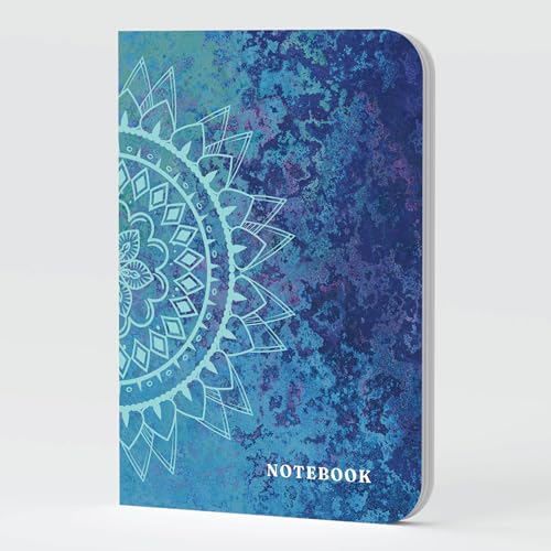 KAANUKA A5 Notebook, 172 Pages, 80 GSM, Ruled, Themed Journals, Notebook For Home, Office, Personal Diary With Trackers, Best For Gifting