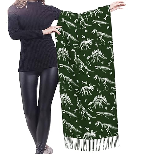 Supdreamc Cashmere Feel Scarf Soft Women Warm Cozy Scarves Multiple Colors - color: Picture (178)