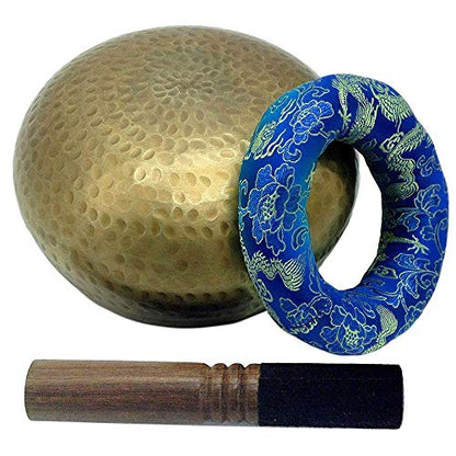 Meditation Bowl Professional Quality Hand Hammered Tibetan Singing Bowl Seven Metals Musical Instrument Healing