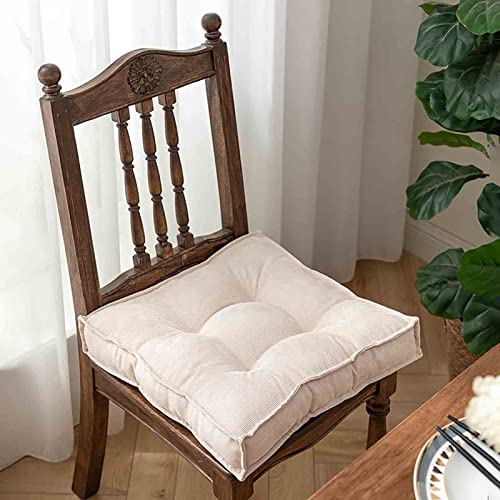 BK&MF Square Meditation Pillow, Floor Seat Pillows Yoga Meditation Cushion Seat CushionTatami for Yoga Living Room Balcony Office Outdoor,A,45x45x8cm(18x18x3inch)
