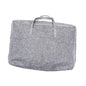 Large Capacity Cotton Linen Storage Bag for Clothing and Quilts Sturdy Travel Organizer for Outdoor Use Versatile Cloth Storage Solution