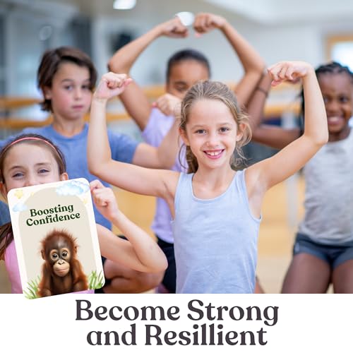 Emotion Explorers - 50 Exercises and Reflection Cards - Questions for Self Care, Stress and Social Anxiety Relief - Therapy Games for Children, Teens and Adults for Resilience and Emotional Agility