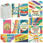 Yeaqee 240 Pcs Employee Appreciation Kudos Cards Funny Blank Back Motivational Card Encouragement Thank You Note Recognition Card for Teacher College Affirmation Gift(Rainbow) - style: Rainbow