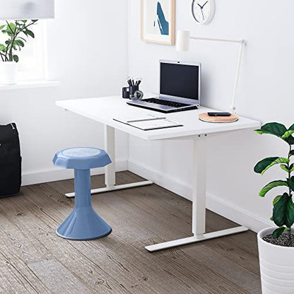 ECR4Kids ACE Active Core Engagement Wobble Stool, 18-Inch Seat Height, Flexible Seating, Powder Blue - color: Powder Blue