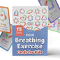 Breathing Exercise Cards for Kids -Montessori Flash Cards for Mindfulness Calm Down Corner Kit- Breathing Exercises for Anxiety Relief- - style: Shapes Breathing