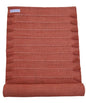 Jaipur Art & Rugs Cotton Yoga Rug - Eco-Friendly Hand-Woven Thick Mat (24”x72”x5mm) for Everyday Fitness at Home - Comfortable & Extra-Long - color: Orange