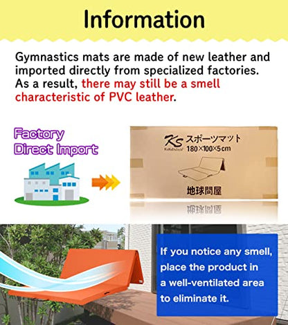 KaRaDaStyle Gymnastics Mat Folding Stretch Mats 71"x39"x2" Exercise Muscle Training Children Play Horizontal Bar Mat Yoga Sports Soundproof Home Use - color: Purple/4-fold