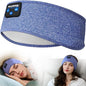 Perytong Sleep Headphones Wireless, Bluetooth Sports Headband Headphones with Ultra-Thin HD Stereo Speakers Perfect for Sleeping,Workout,Jogging,Yoga,Insomnia, Air Travel, Meditation (SkyBlue) - color: SkyBlue