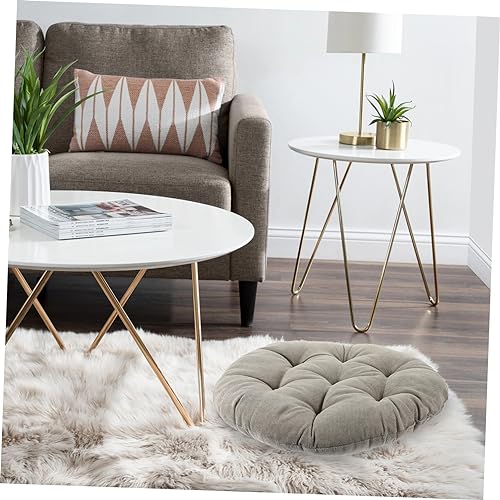 Meditation Seat Pad Round Floor Pillow Yoga Bolster Thick Cushion for Outdoor Indoor Use Comfortable Seat Pad for Living Room