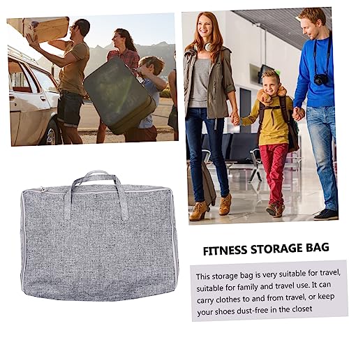 Cabilock Capacity Outdoor Travel Storage Bag Versatile Handbag for Fitness Luggage for Blankets Quilts and More Easy to Clean with Smooth Zipper