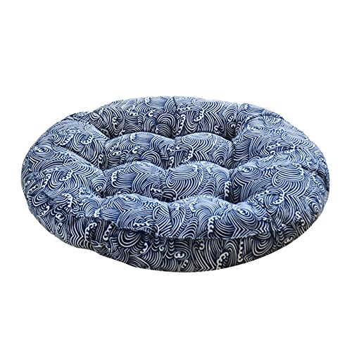 KAMPCO Meditation Cushion, Comfortable Floor Pillow, Traditional Meditation Pillow, Large Floor Seating Cushion for Yoga Living Room Balcony Tatami Outdoor - color: A