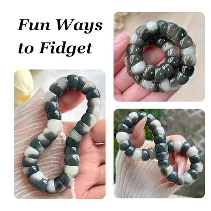 72ore Bodhi Bracelet Fidget Bracelet for Women Natural Bodhi Seed Bracelets Stretch Protection Healing Jewelry Anxiety Relief Items - color: A1:bodhi bracelet
