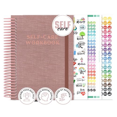Self Care Journal – Guided Daily Reflection Notebook to Support Mental & Physical Health Habits – Self Love Manifestation & Affirmations Planner - Personal Growth Goals Happiness 2026
