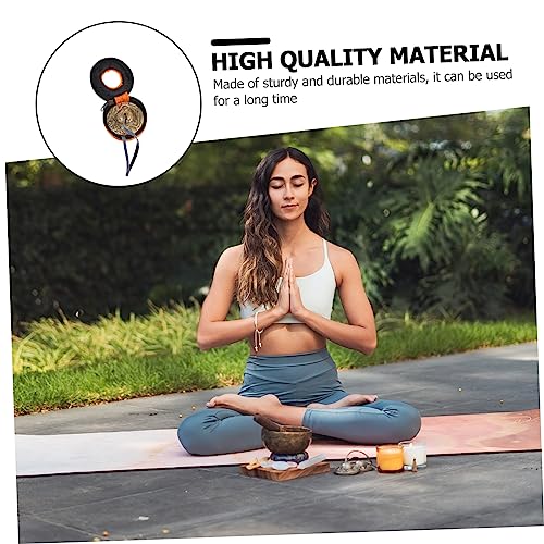 Yoga Cymbals Bell Meditation Chime Bells for Religious Ceremony Cymbal Easy to Carry