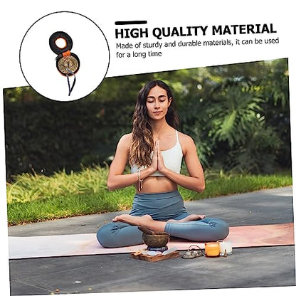 Yoga Cymbals Bell Meditation Chime Bells for Religious Ceremony Cymbal Easy to Carry