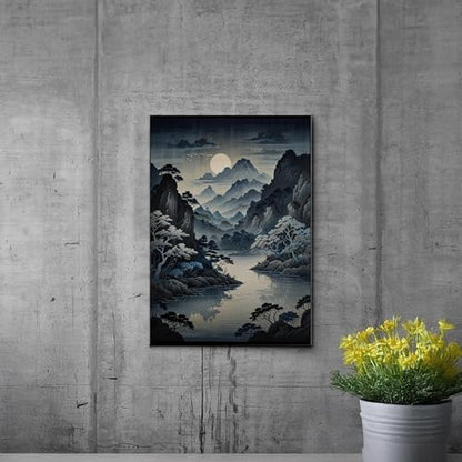 Japanese Wall Art, Minimalist Wall Art, Neutral Abstract Art, Modern Minimalist, Zen Wall Art, Zen Printed Wall Art, Japanese Art Print, Living Room Decor, Decor