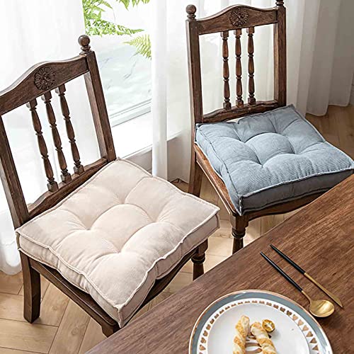 BK&MF Square Meditation Pillow, Floor Seat Pillows Yoga Meditation Cushion Seat CushionTatami for Yoga Living Room Balcony Office Outdoor,A,45x45x8cm(18x18x3inch)