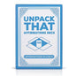 UNPACK THAT Affirmations Deck – 100 Positive Message Cards for Mindfulness & Self-Care | Uplifting Gift for Women, Friends & Family