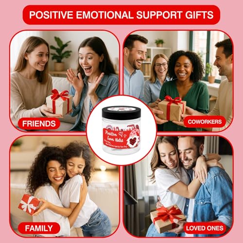 Allenjoy Valentines Day Positive Affirmations Cards - Daily Encouragement, Emotional Support, White Elephant Gifts for Wife Husband Girlfriend Lover Couple