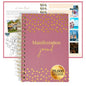 Manifestation Journal for Women | Guided 369 Method & Undated 90-Day Planner for Intentional Goal Setting - Pink - color: Pink