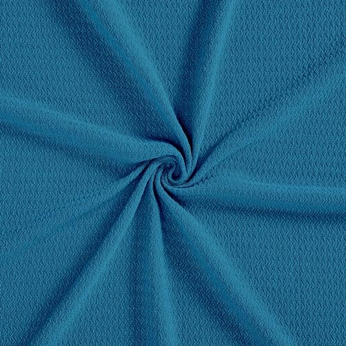 Superior Waffle Weave Cotton Blanket, for Picnic, Beach, Traveling or Camping, Comfy Blanket, Bedroom Decor, Essentials, Cover for Bed, Couch, Lounging, Honeycomb Knit, Throw, Azure