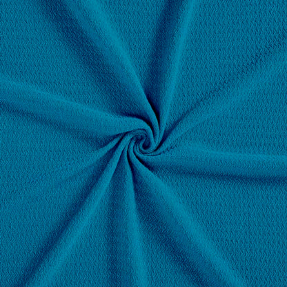 Superior Waffle Weave Cotton Blanket, for Picnic, Beach, Traveling or Camping, Comfy Blanket, Bedroom Decor, Essentials, Cover for Bed, Couch, Lounging, Honeycomb Knit, Throw, Azure
