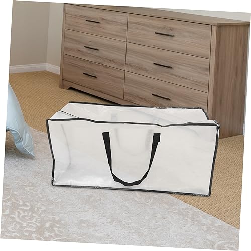 LIFKOME 1pc Heavy Duty Storage Bag for Moving Travel Comforter Packing Tote Handles Capacity Multi-purpose Organizer for Home Outdoor Use