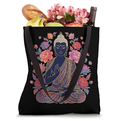 Buddha Meditation Meditating Tote Bag