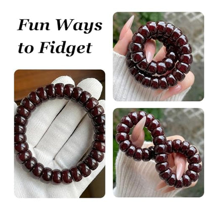 72ore Bodhi Bracelet Fidget Bracelet for Women Natural Bodhi Seed Bracelets Stretch Protection Healing Jewelry Anxiety Relief Items - color: A3:bodhi bracelet