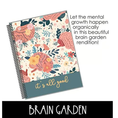 Mental Health Mood Journal – Your Daily Self-Care Companion, Guided Mental Health Journal, 90 Day Mood & Anxiety Tracker with Prompts for Gratitude, Self Care, Sleep & Stress Management (#a) - color: #a