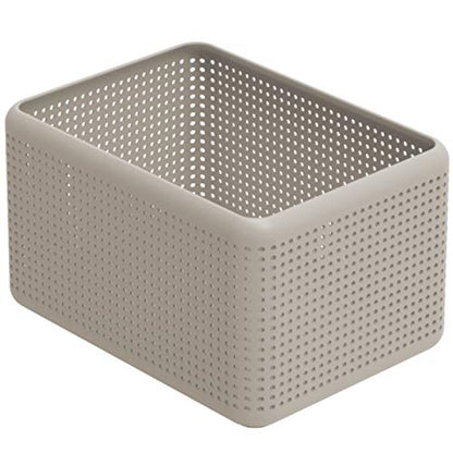 Rotho Storage Box, Plastic (PP) BPA-Free, Cappuccino, 13l (32,6 x 23,8 x 18,8 cm) - color: Cappuccino