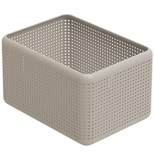 Rotho Storage Box, Plastic (PP) BPA-Free, Cappuccino, 13l (32,6 x 23,8 x 18,8 cm) - color: Cappuccino