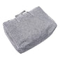 VICASKY Cotton Linen Storage Bag Travel Clothing Container Quilt Bag for Outdoor Fitness Lightweight Easy to Clean Convenient Handle for Sports Daily Use