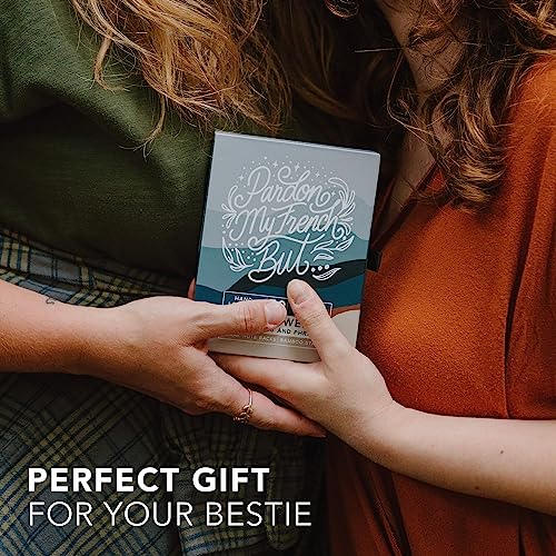 Badass Sweary Affirmation Cards for Women | 50 Positive Affirmations Cards Deck w/Desk Stand | Designed in USA | Daily Affirmation Cards | Women Empowerment Gifts