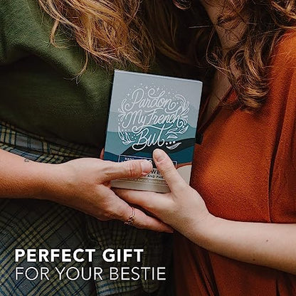 Badass Sweary Affirmation Cards for Women | 50 Positive Affirmations Cards Deck w/Desk Stand | Designed in USA | Daily Affirmation Cards | Women Empowerment Gifts