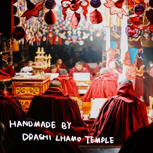 Authentic Blessed Tibetan Temple Handmade Buddha Bracelet, Red String Protection Bracelet with a Talisman, Good Luck Buddhist Bracelets with Varja Knots, Spiritual Gifts for Women Men (7.5 inch) - size: 7.5 inch