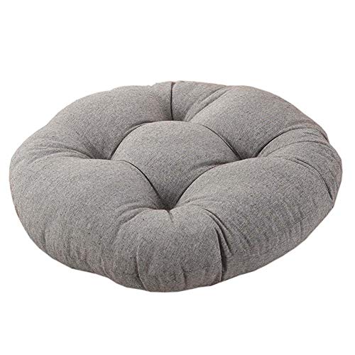 FANCY PUMPKIN Round Sitting Chair Cushion Thicken Seat Cushion Large Floor Pillow, B - color: Coffee-02
