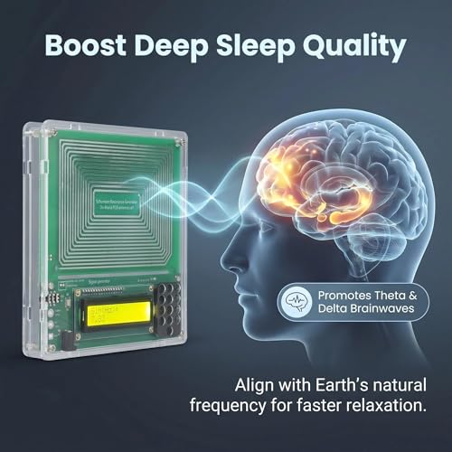 Adjustable Frequency Generator for Healing Schumann Resonance Generator – 7.83Hz Natural Frequency Device for Deep Sleep, Meditation, Yoga 0.01Hz–99999Hz Sound Therapy Tool