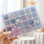 Large Capacity 24 Compartments Clear Jewelry Box Organizer - Perfect for Jewelry, Crafts, Beads, and Accessories - Durable Plastic Container with Secure Closure
