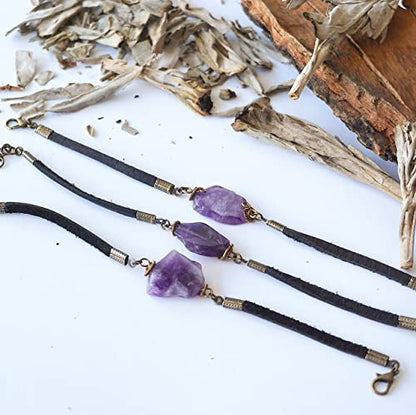 Men's and Women's Healing Crystal Bracelets