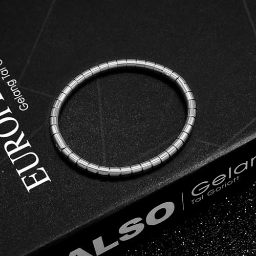 Stainless Steel Bamboo Design Bracelet Titanium Steel Bangle - color: Silver