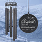 First Home Wind Chime, House Warming Gifts for New Home, Housewarming Gift for New House, New Home Owner, New Home Christmas Idea, Personalized New Home Gifts, New Home Ornament, Christmas Home Gift - color: Sweet Home-3