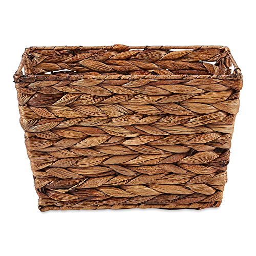 DII Hyacinth Collection Storage Baskets, Dark Brown, Medium Set, 2 Piece - color: Dark Brown, size: Medium Set, Single Size