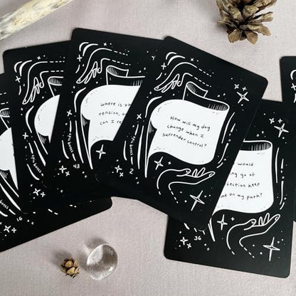 Gently Rising Affirmation Cards for Mindfulness & Manifestation, Daily Positive Affirmations, Inspirational Gifts, Deck of 52