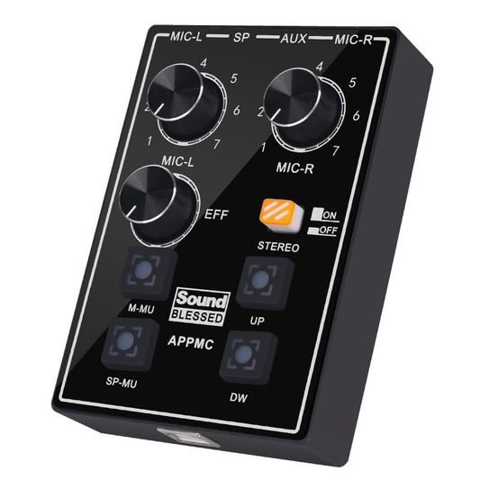 CH02 ASMR Sleep Aid Hoping Sound Control Instruments Left and Right Binaural Sound Card Immersive Recording for ASMR Live, Eat, Recording, Interview, Musical Instruments and More