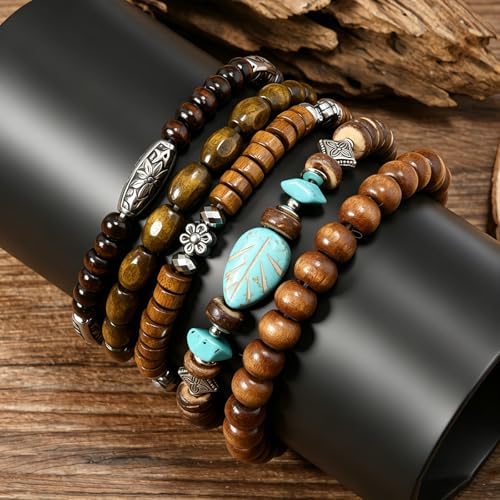 Gothic Bracelet Adjustable Punk Braided Leather Multilayer Grunge Set Bracelets Emo Metal Cuff Wrap Bangles Meaningful Gift - color: J-BZ-62
