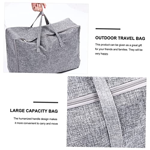 Cabilock Capacity Outdoor Travel Storage Bag Versatile Handbag for Fitness Luggage for Blankets Quilts and More Easy to Clean with Smooth Zipper