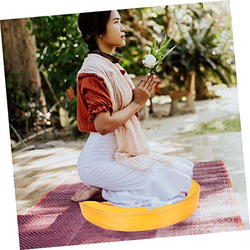 1set Meditation Cushion Seat Mat Thick Kneeling Pad for Zen Practice Comfortable Floor Cushion for Home Use for Meditation and Relaxation Activities