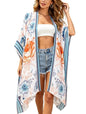 Kimonos for Women Swimsuit Coverups Beach Cover Up Swimwear Cardigan Summer - color: Bright Fresh
