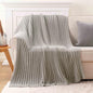 BATTILO Grey Throw Blanket for Couch, Fluffy Soft Plush Light Gray Chenille Blankets, Cozy Warm Lightweight Blanket for Bed, Sofa, Light Gray, 50"x60" - color: Grey